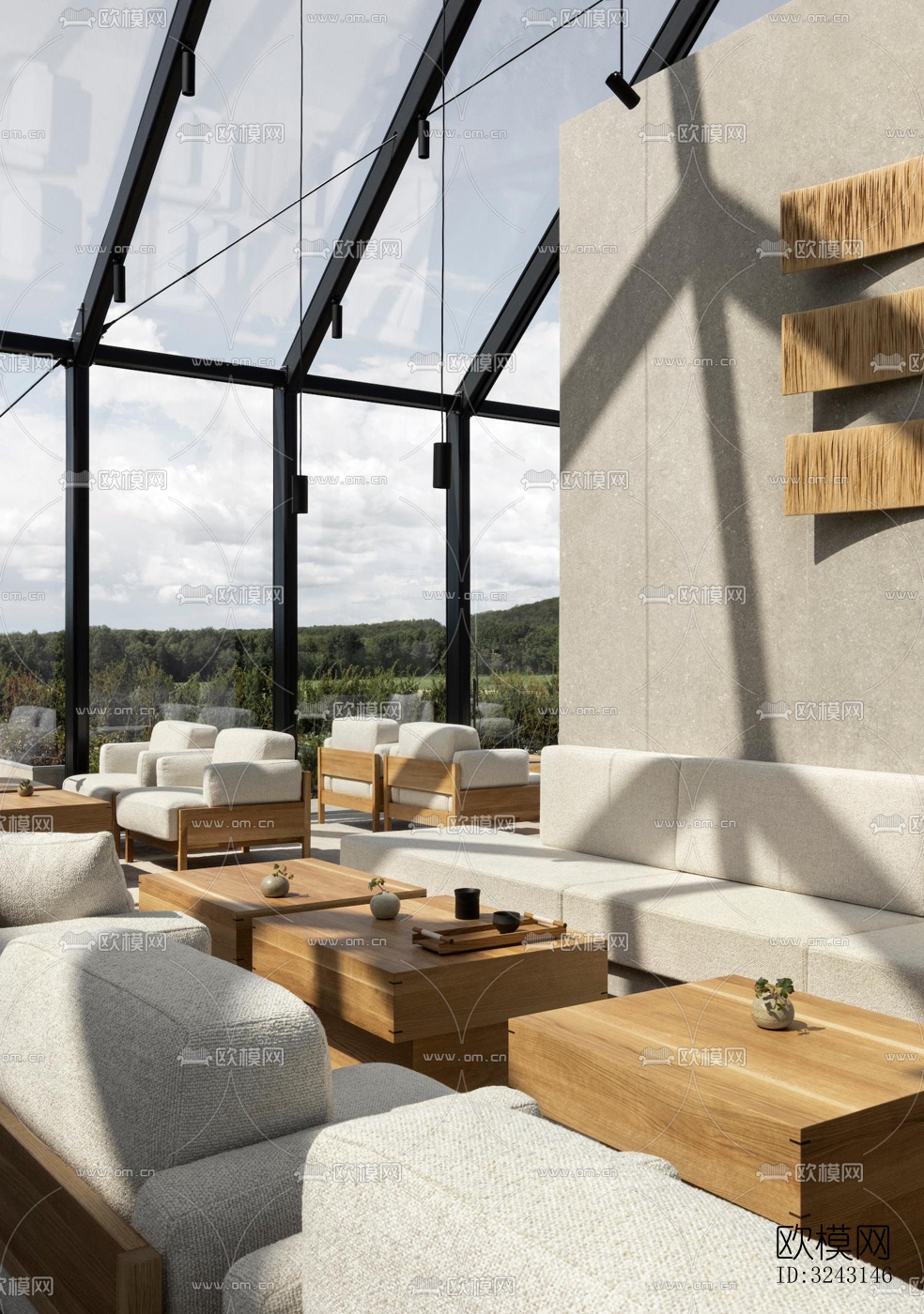 日式日韩料理效果图下载（渲染图7）