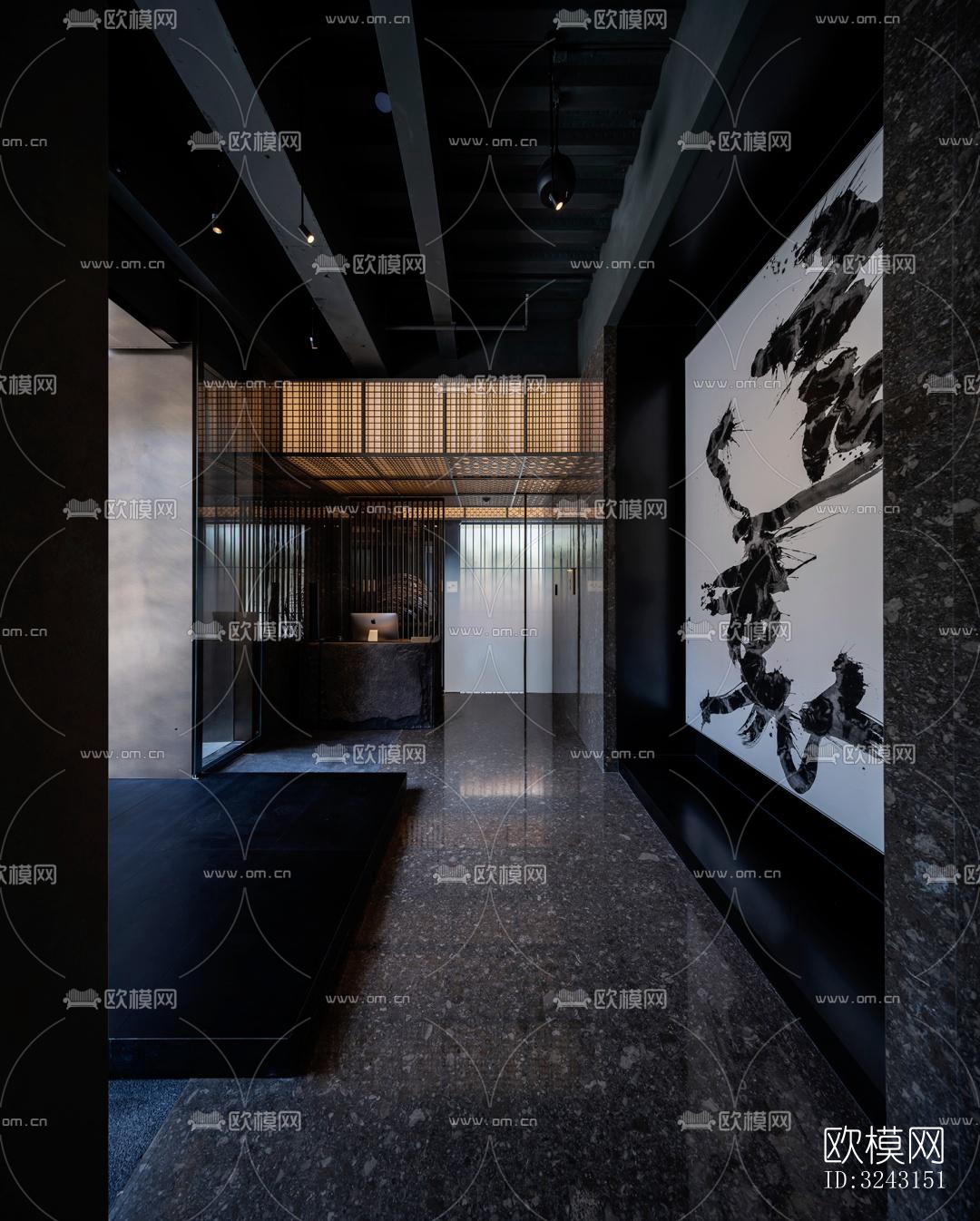 日式日韩料理效果图下载（渲染图10）