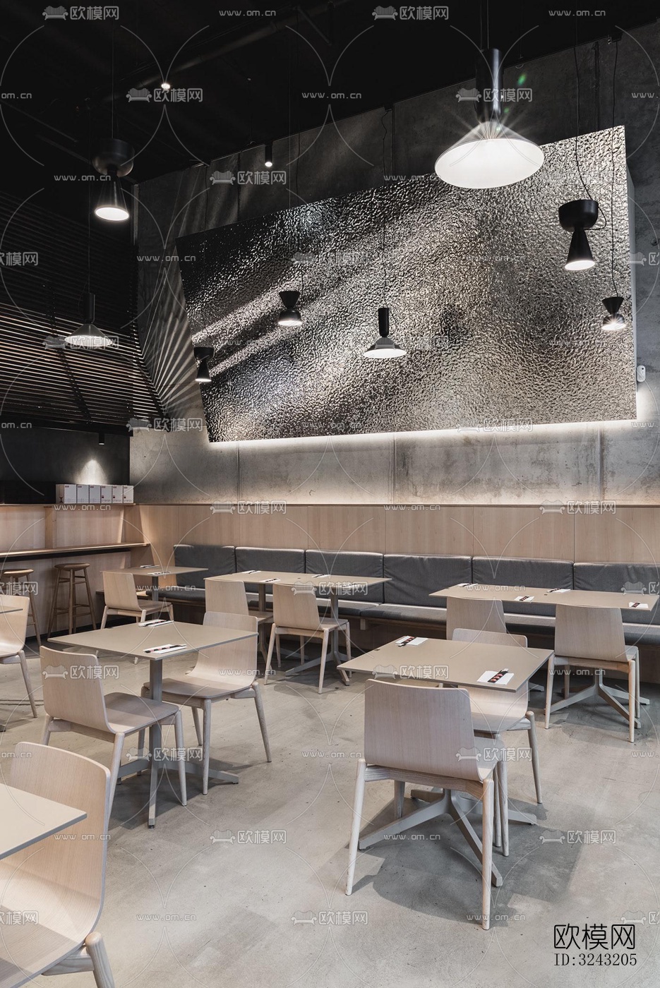 日式日韩料理效果图下载（渲染图5）