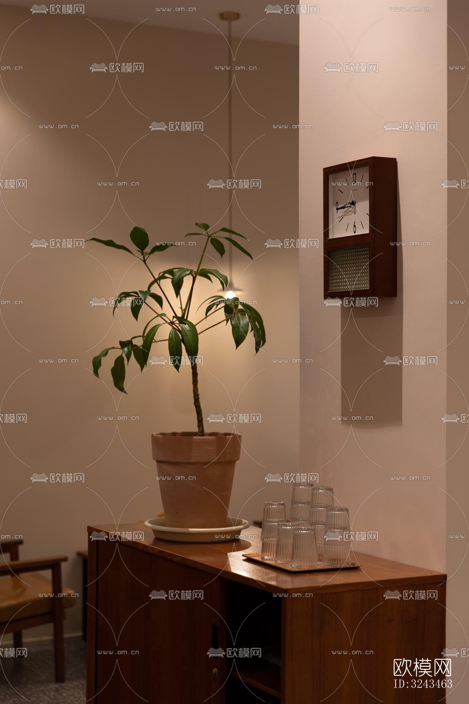 侘寂蛋糕甜品效果图下载（渲染图10）