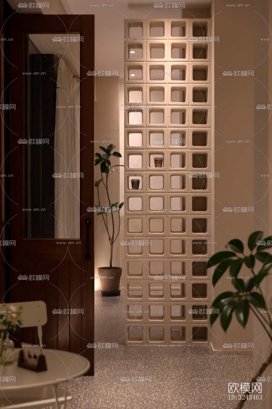 侘寂蛋糕甜品效果图下载（渲染图14）