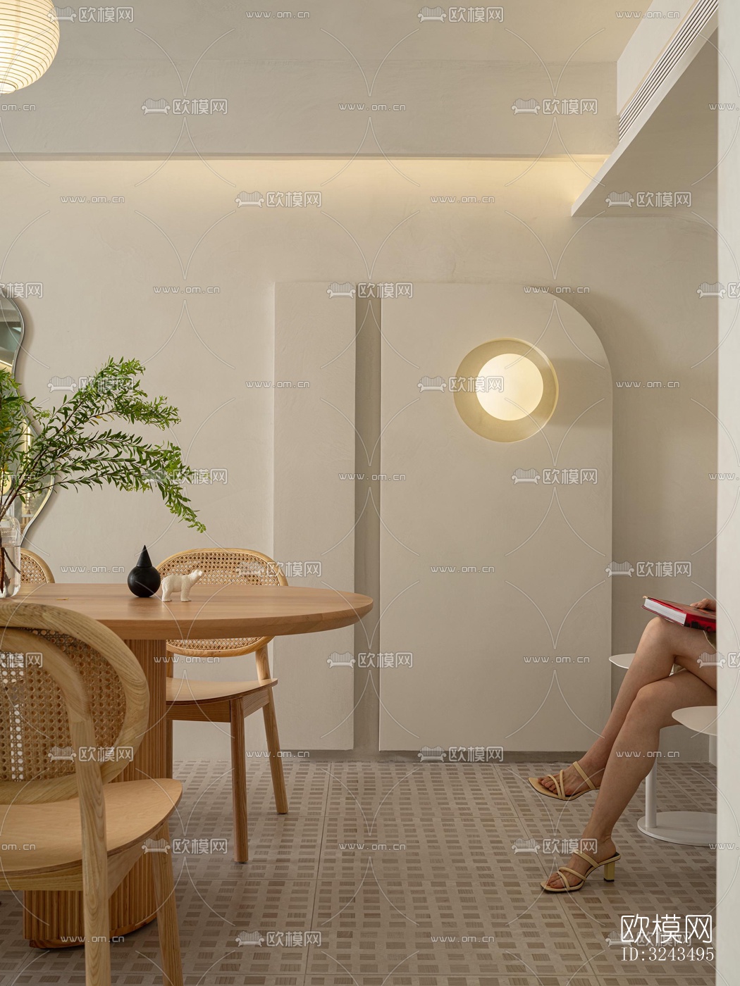 奶油风蛋糕甜品效果图下载（渲染图2）