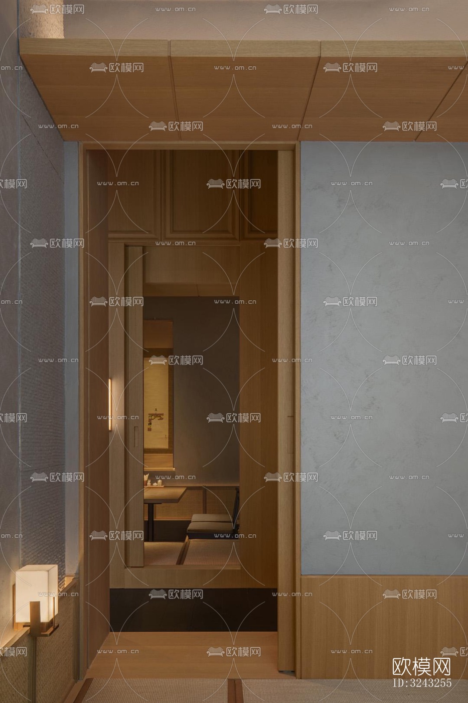 日式日韩料理效果图下载（渲染图17）