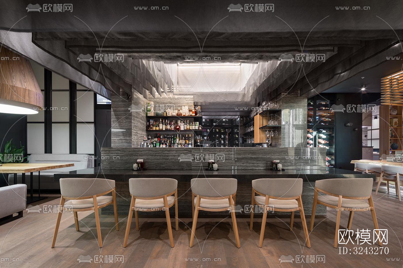 日式日韩料理效果图下载（渲染图9）