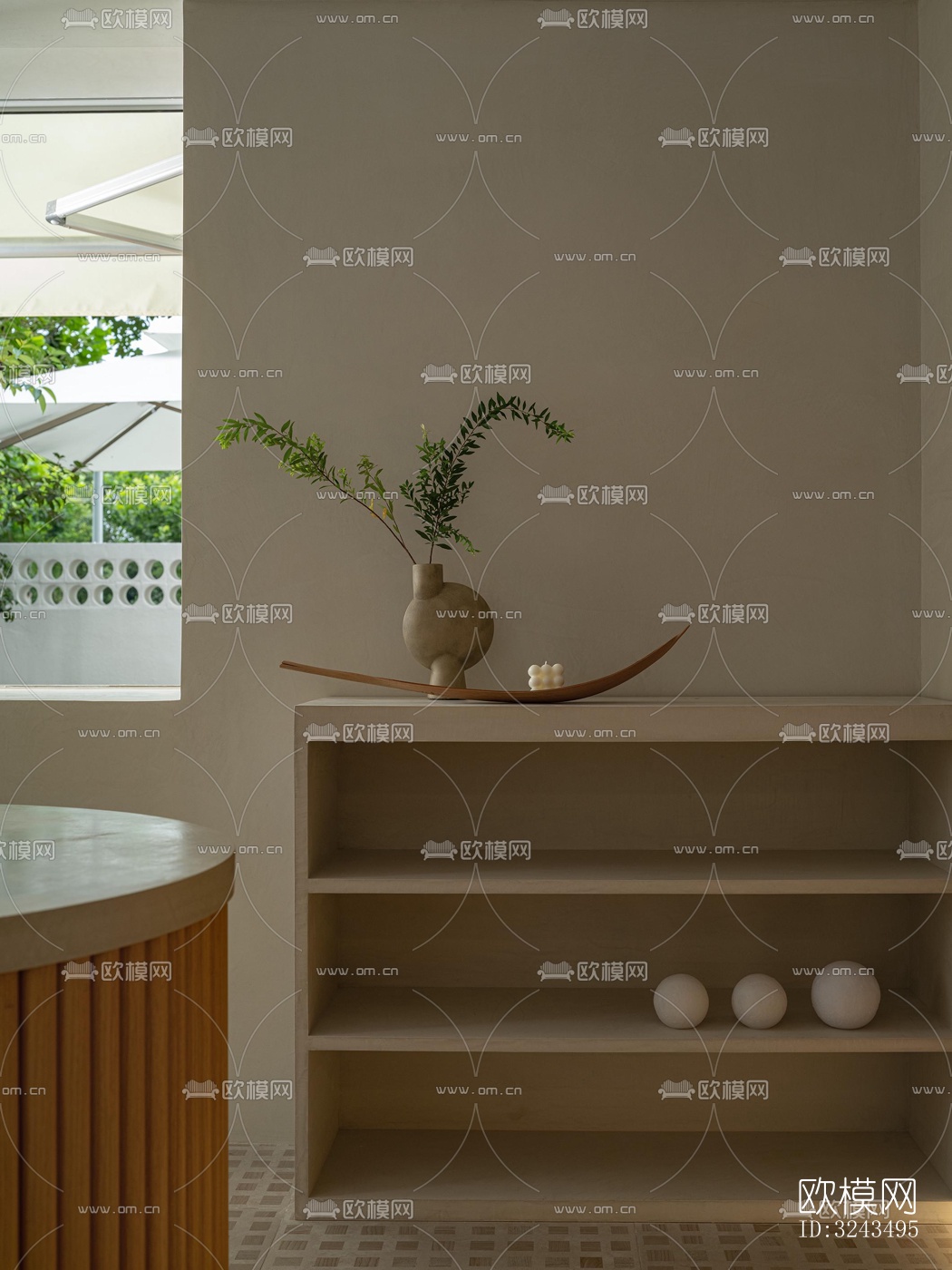 奶油风蛋糕甜品效果图下载（渲染图8）