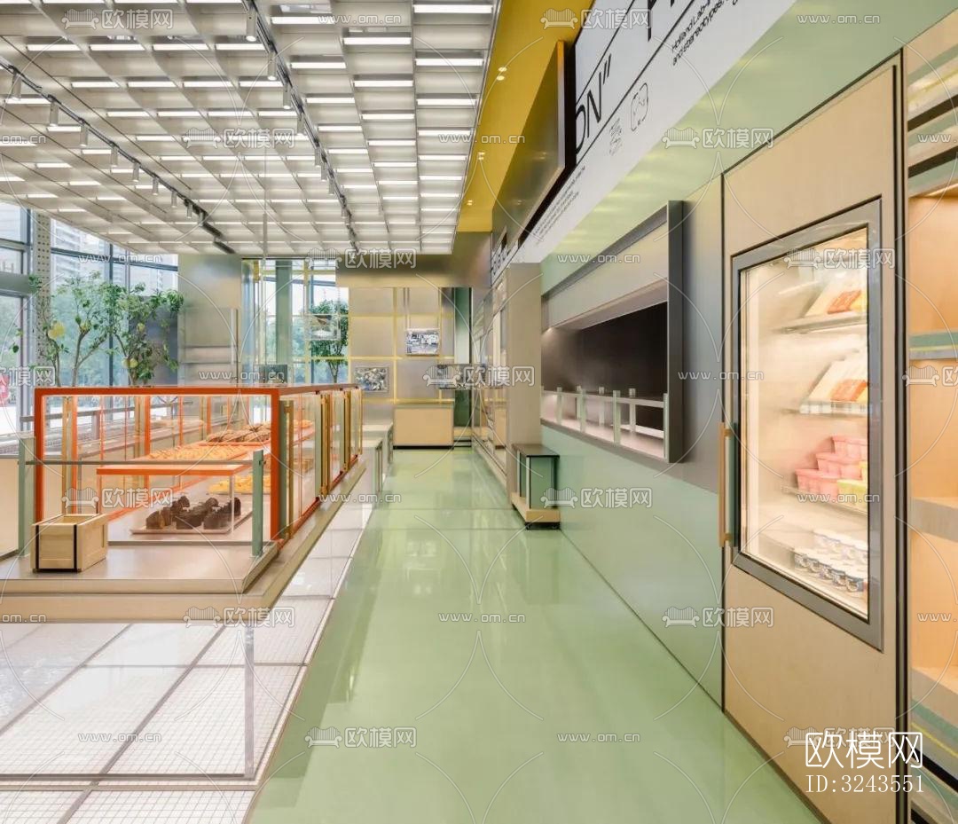 现代蛋糕甜品效果图下载（渲染图7）