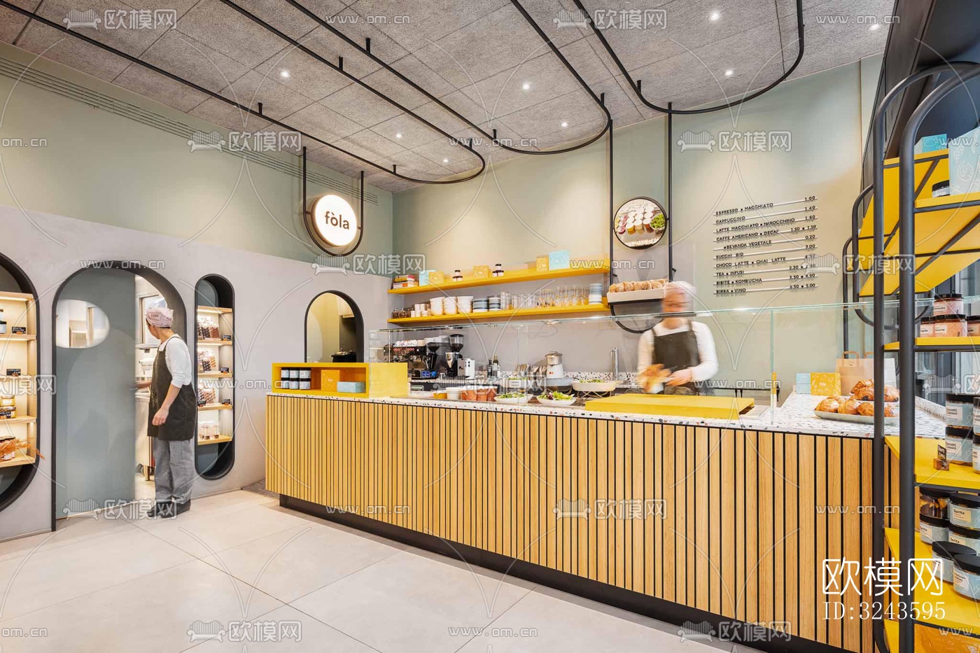 现代蛋糕甜品效果图下载（渲染图6）