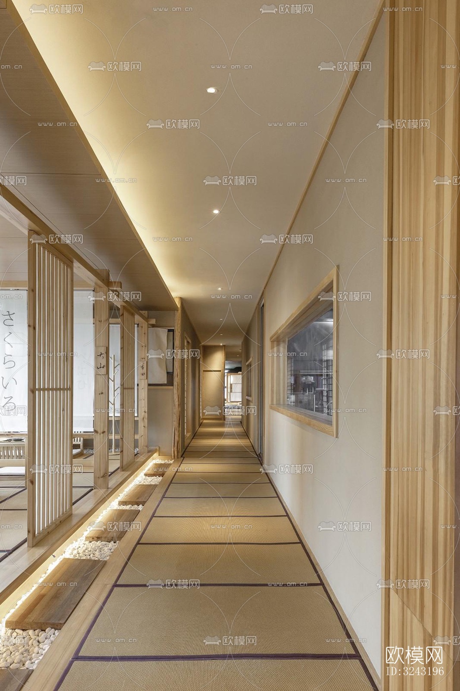 日式日韩料理效果图下载（渲染图3）