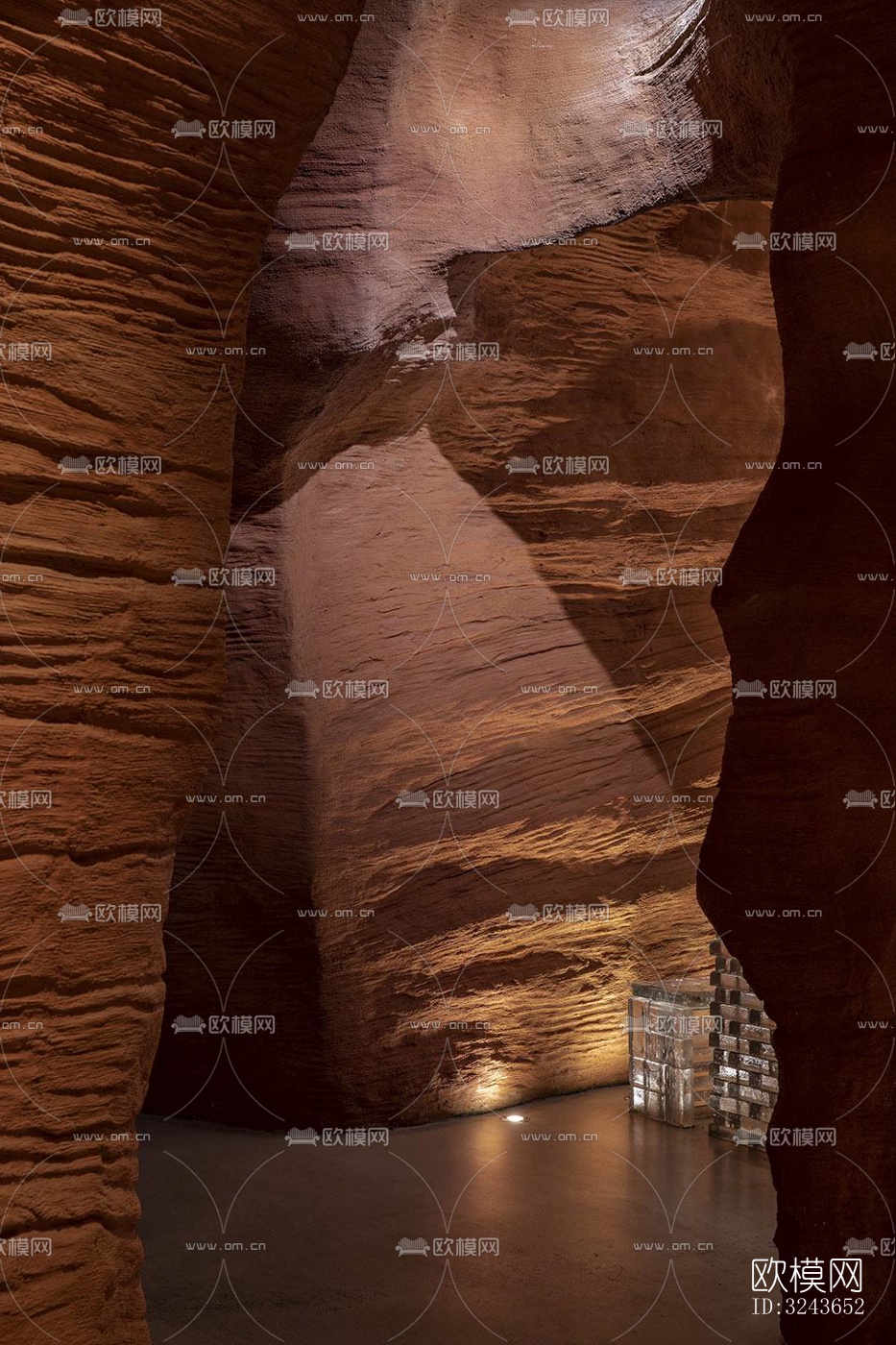 现代西餐厅效果图下载（渲染图3）