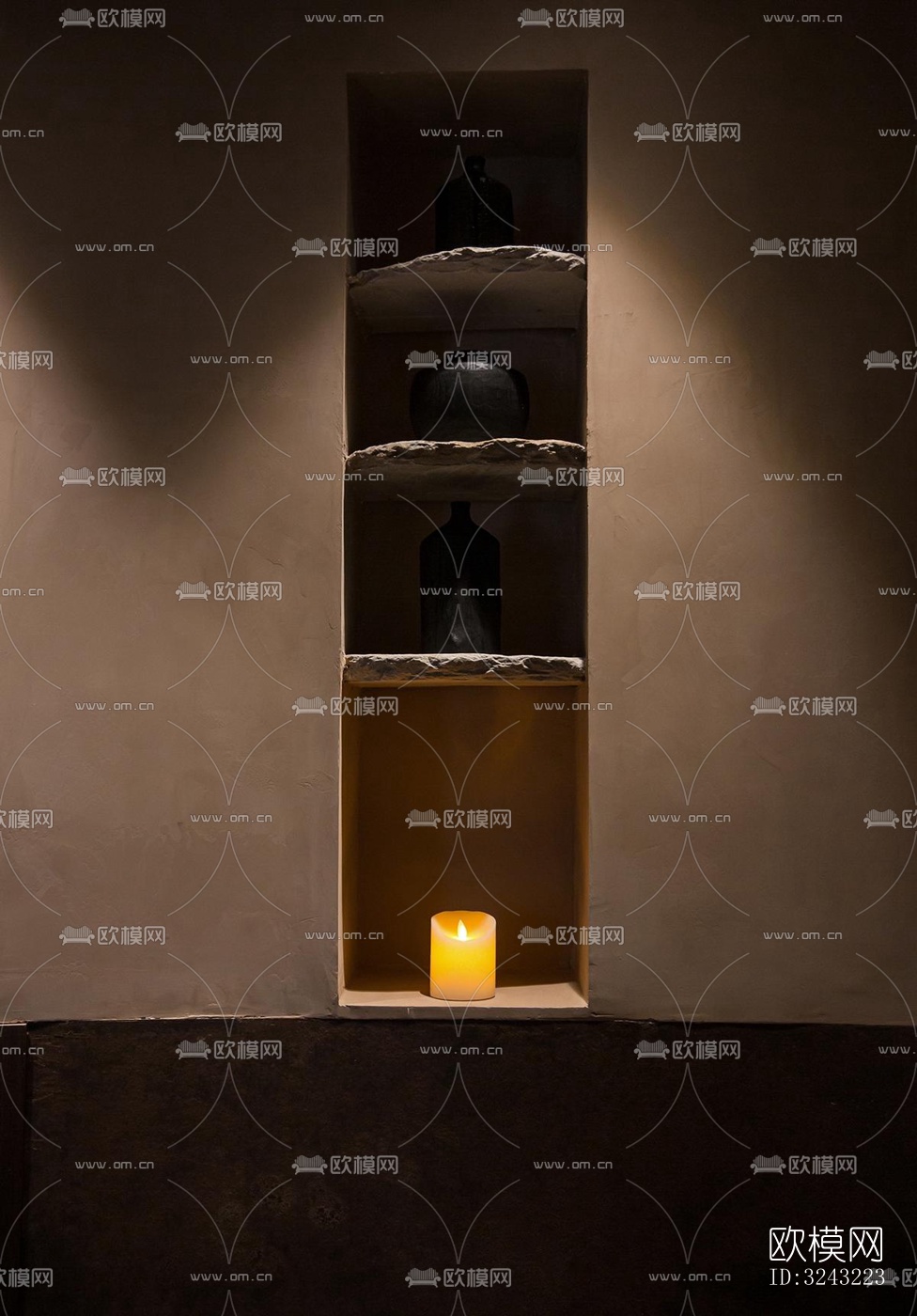 日式日韩料理效果图下载（渲染图8）