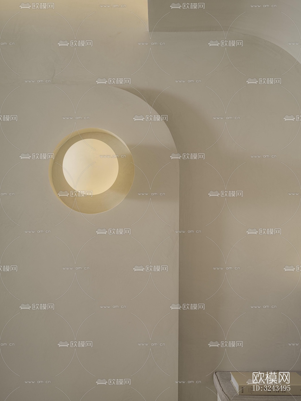 奶油风蛋糕甜品效果图下载（渲染图3）