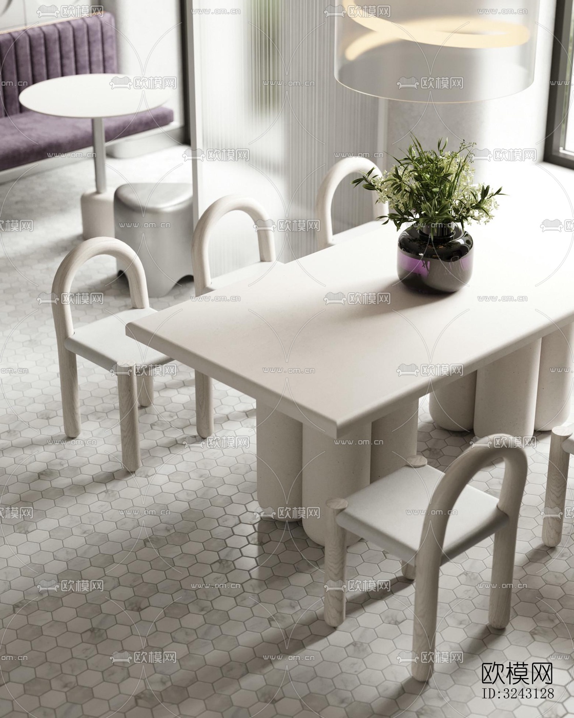 现代咖啡奶茶效果图下载（渲染图7）