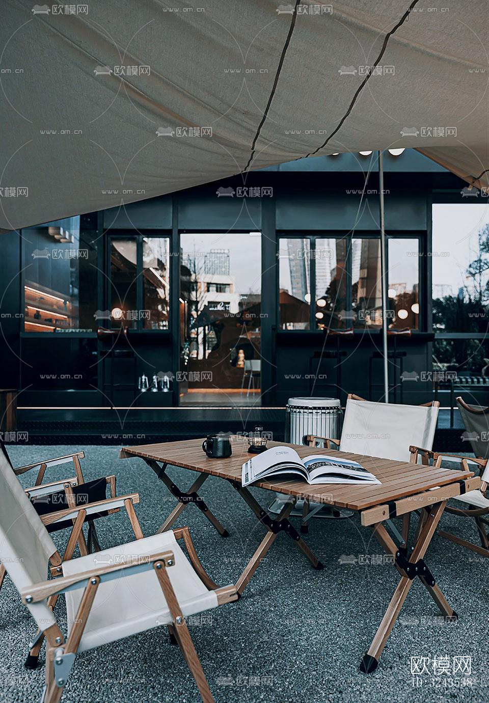 现代蛋糕甜品效果图下载（渲染图13）