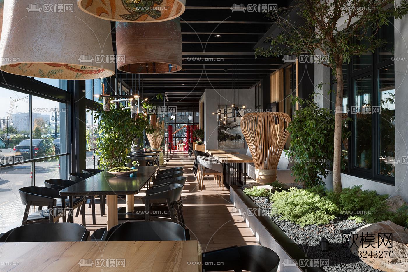 日式日韩料理效果图下载（渲染图6）