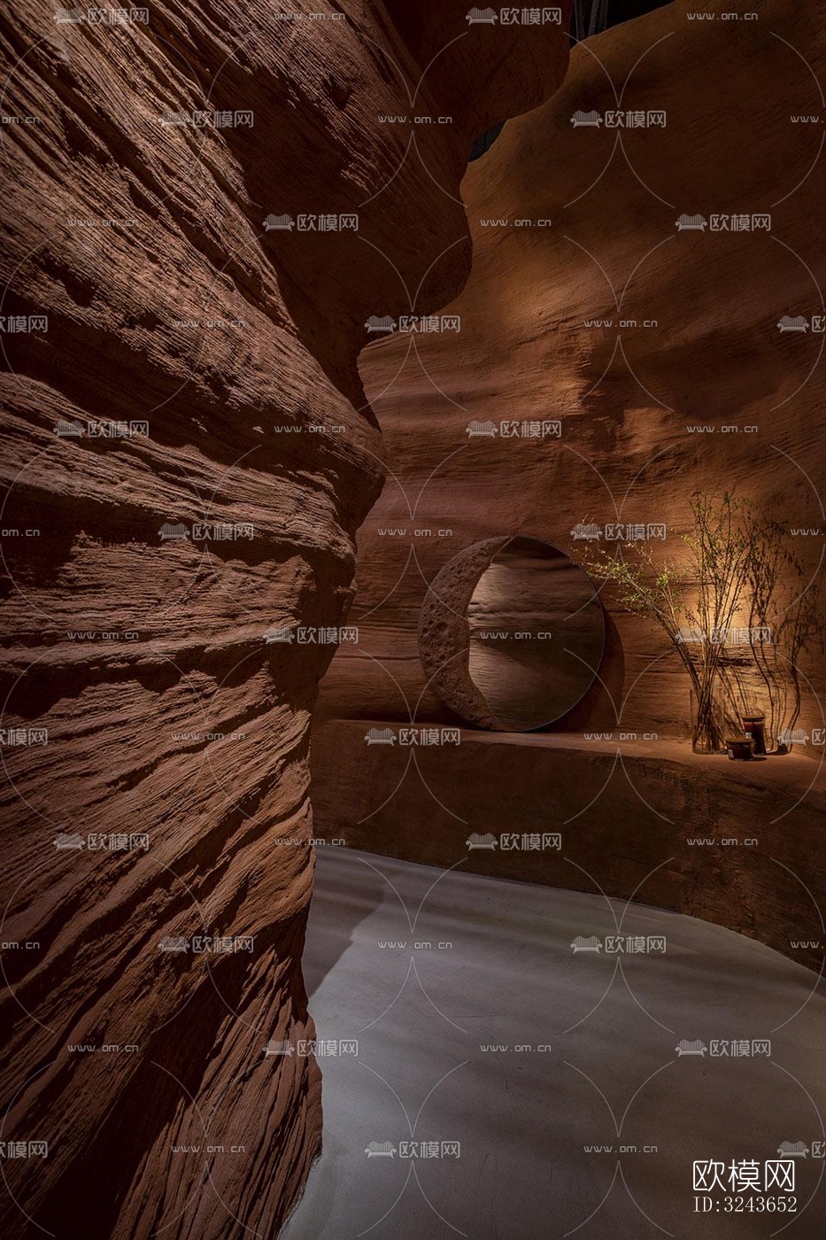 现代西餐厅效果图下载（渲染图20）