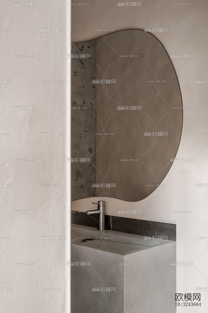 现代西餐厅效果图下载（渲染图1）