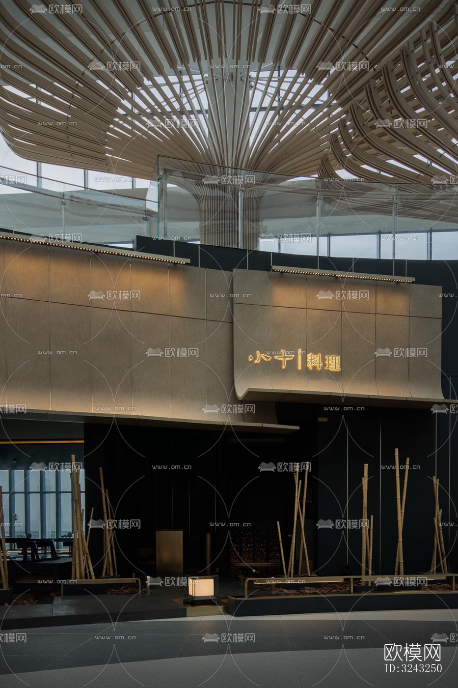 日式日韩料理效果图下载（渲染图12）