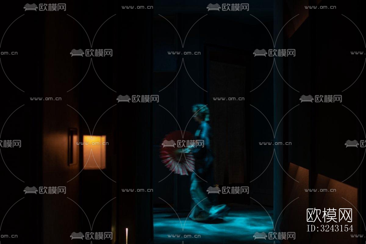 日式日韩料理效果图下载（渲染图3）