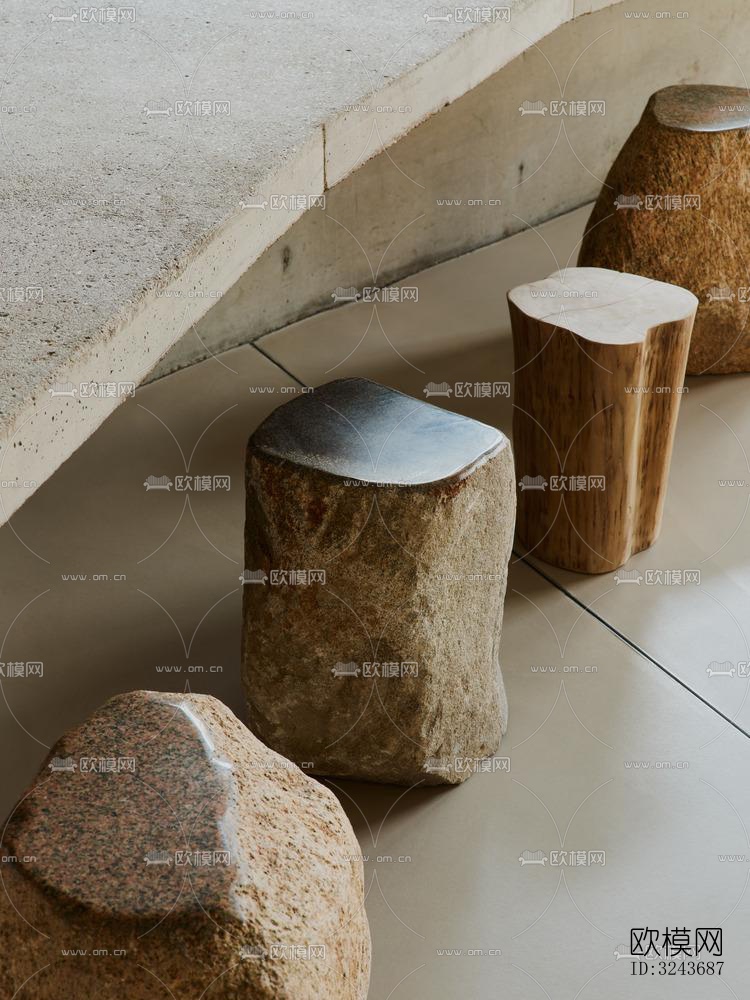 现代西餐厅效果图下载（渲染图6）