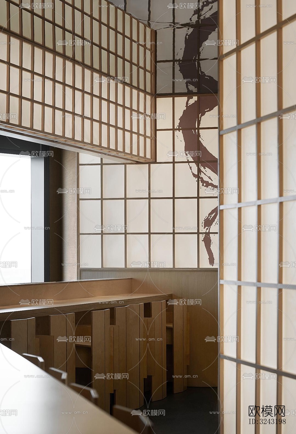 日式日韩料理效果图下载（渲染图13）