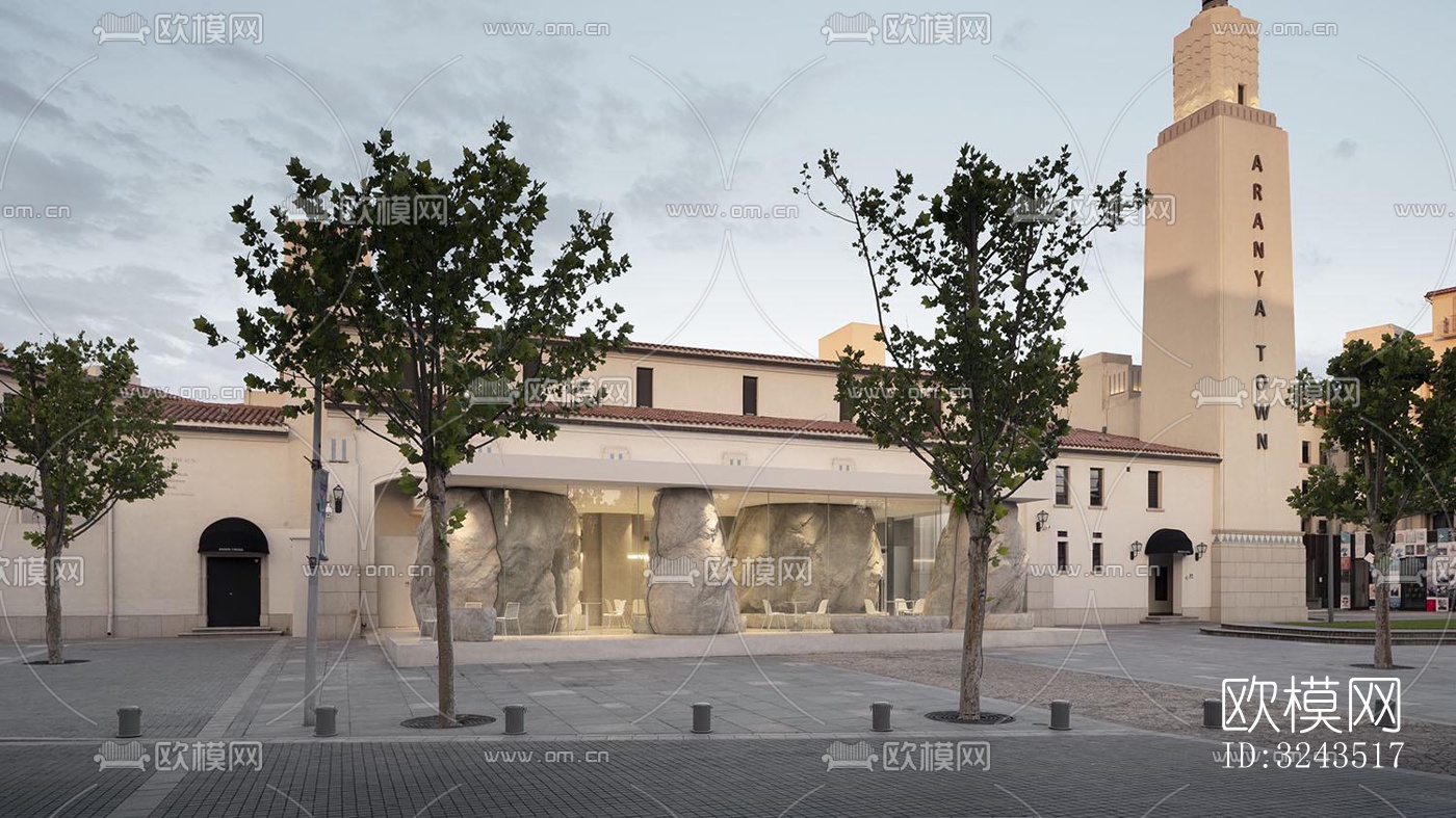 现代蛋糕甜品效果图下载（渲染图13）