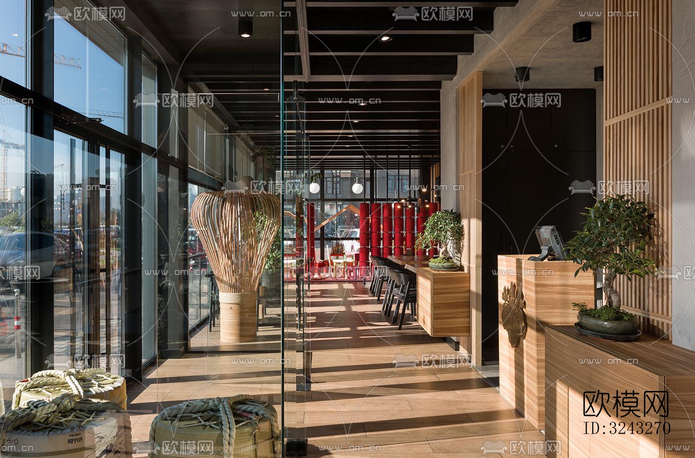 日式日韩料理效果图下载（渲染图13）