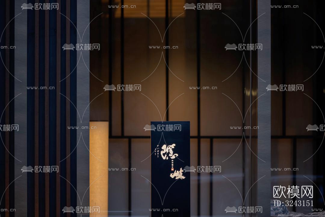 日式日韩料理效果图下载（渲染图6）