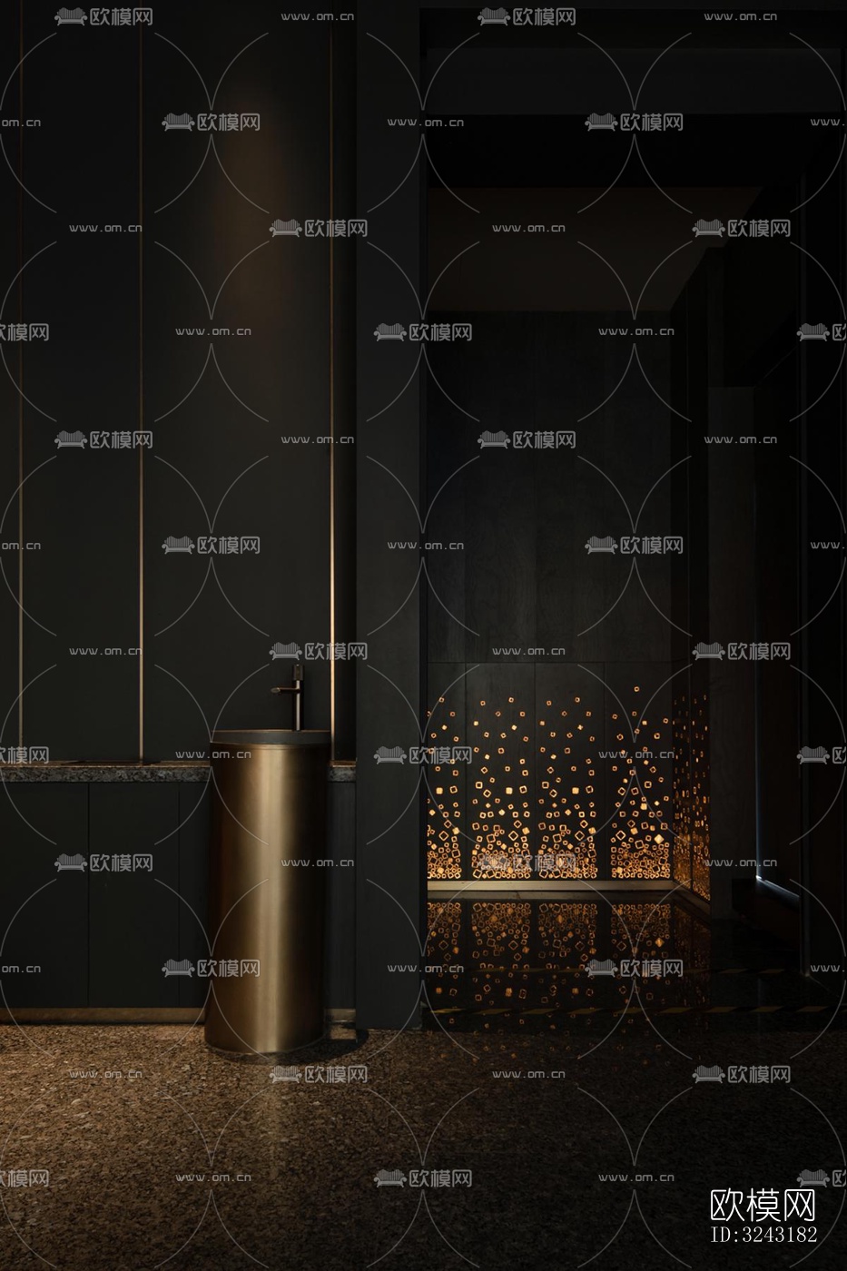 日式日韩料理效果图下载（渲染图4）