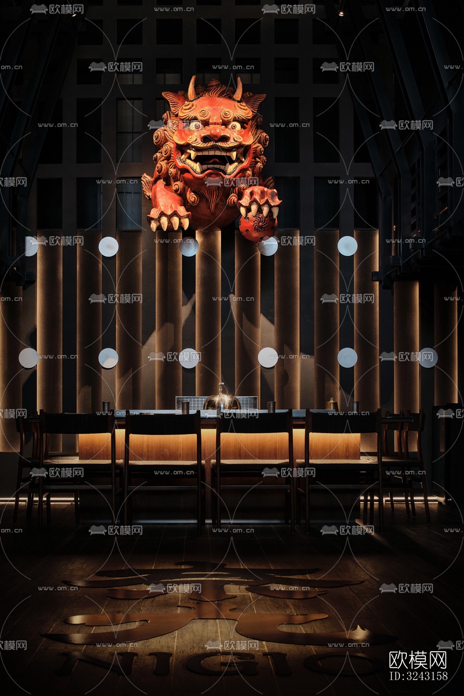 日式日韩料理效果图下载（渲染图11）