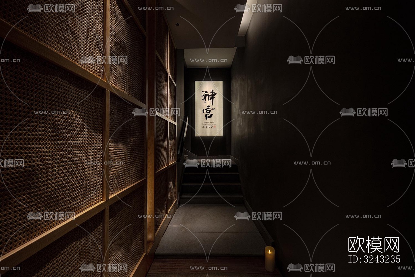 日式日韩料理效果图下载（渲染图13）