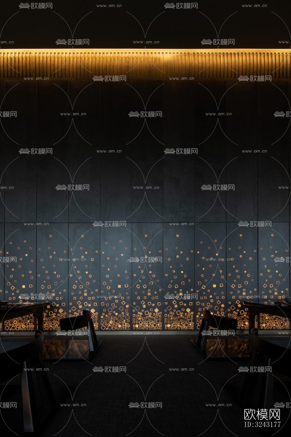 日式日韩料理效果图下载（渲染图5）