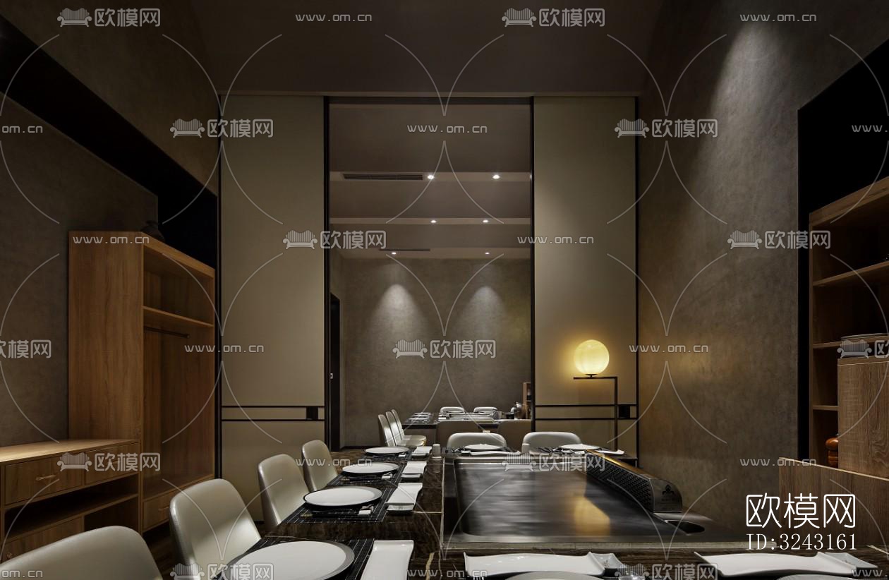 日式日韩料理效果图下载（渲染图10）