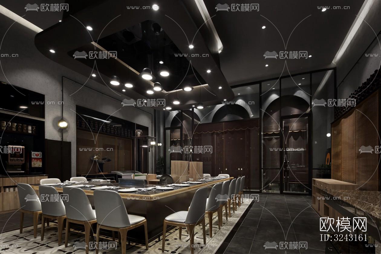 日式日韩料理效果图下载（渲染图19）