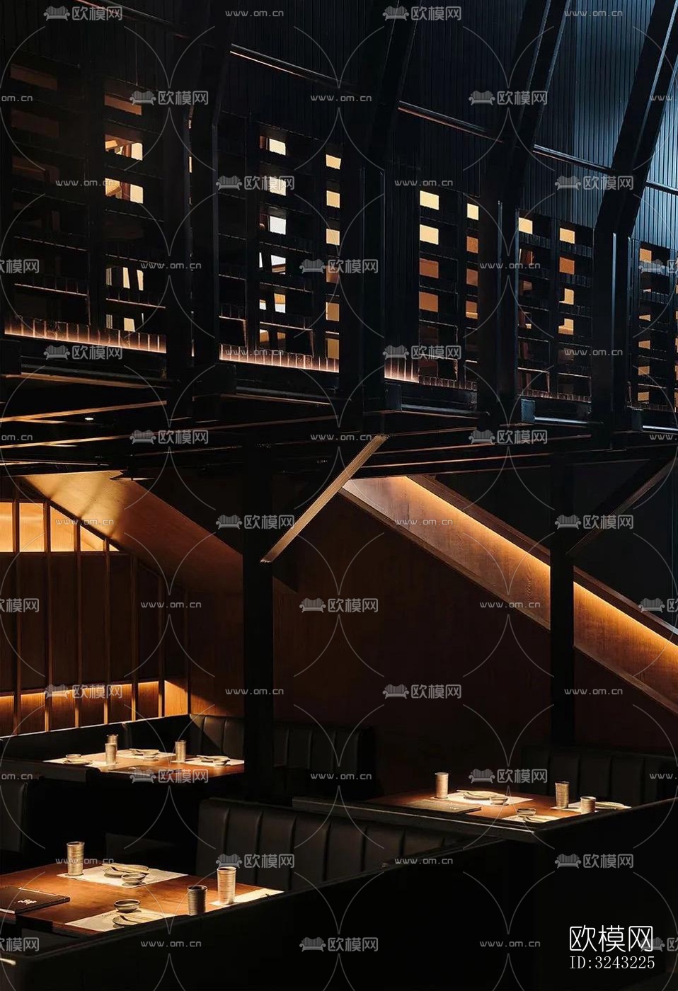 日式日韩料理效果图下载（渲染图12）