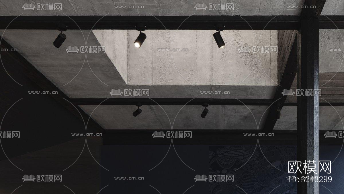 现代日韩料理效果图下载（渲染图7）