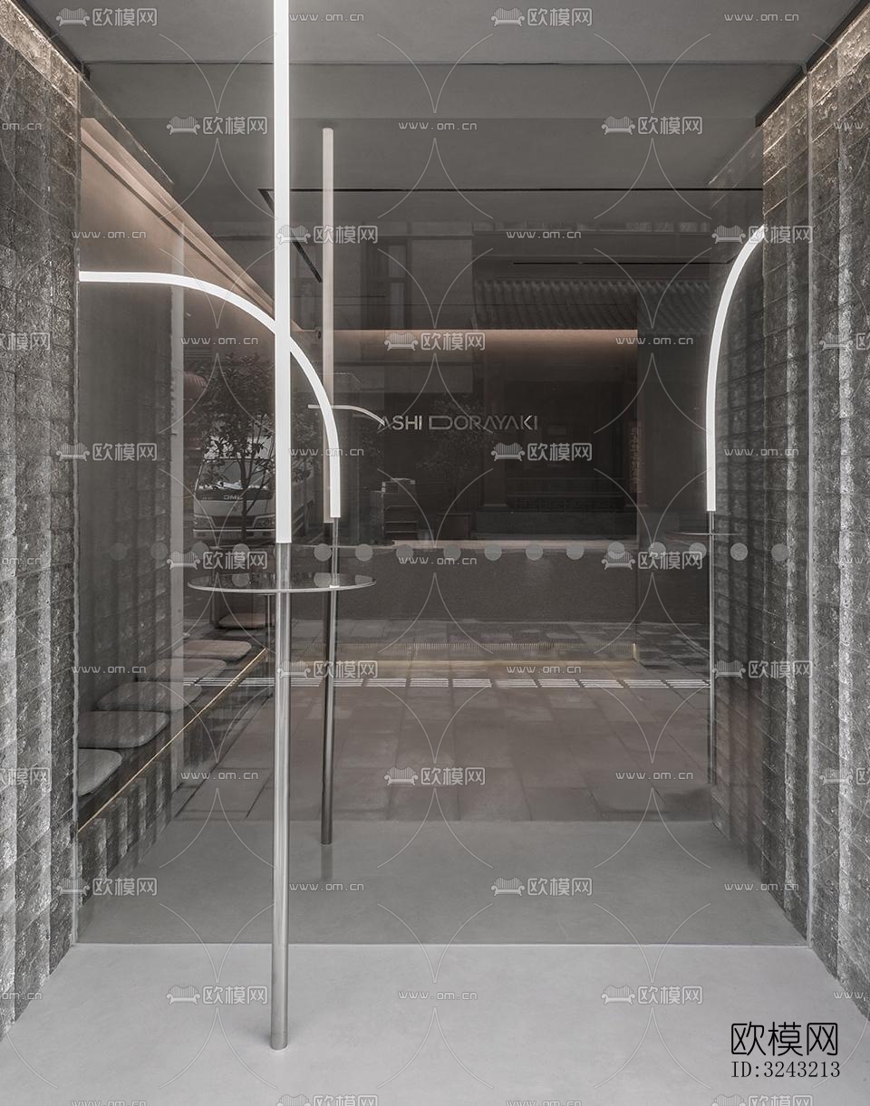 日式日韩料理效果图下载（渲染图8）