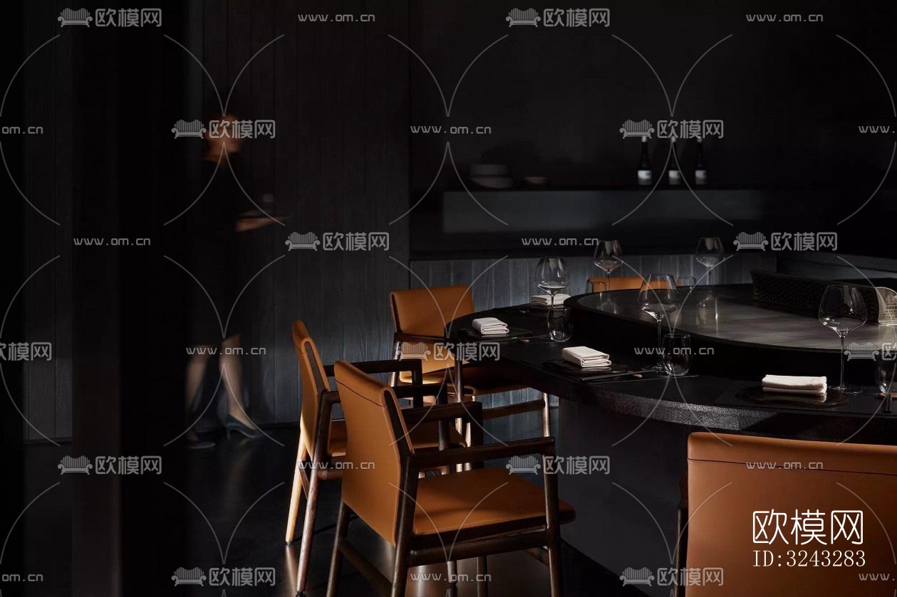 日式日韩料理效果图下载（渲染图10）