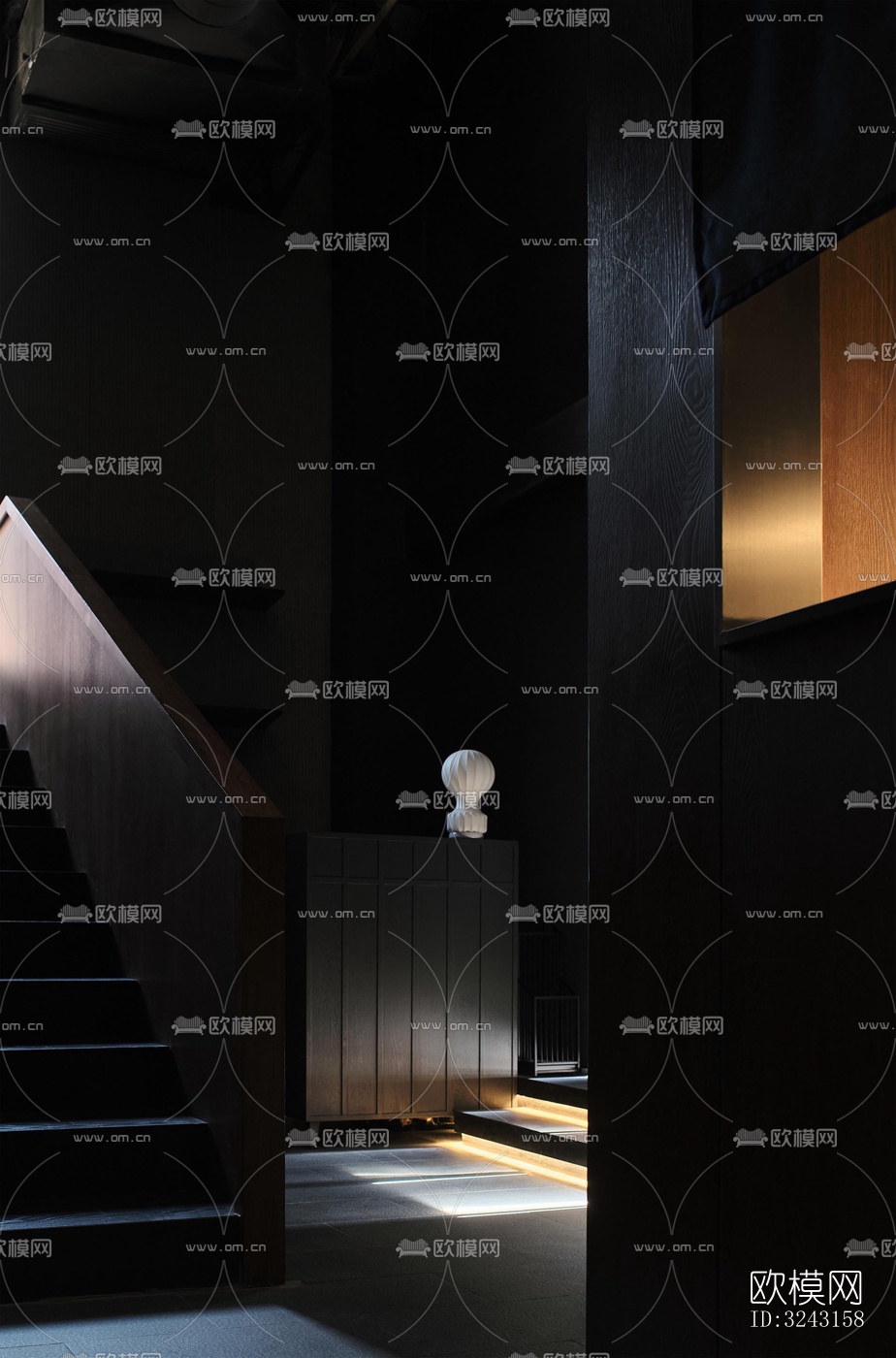 日式日韩料理效果图下载（渲染图3）