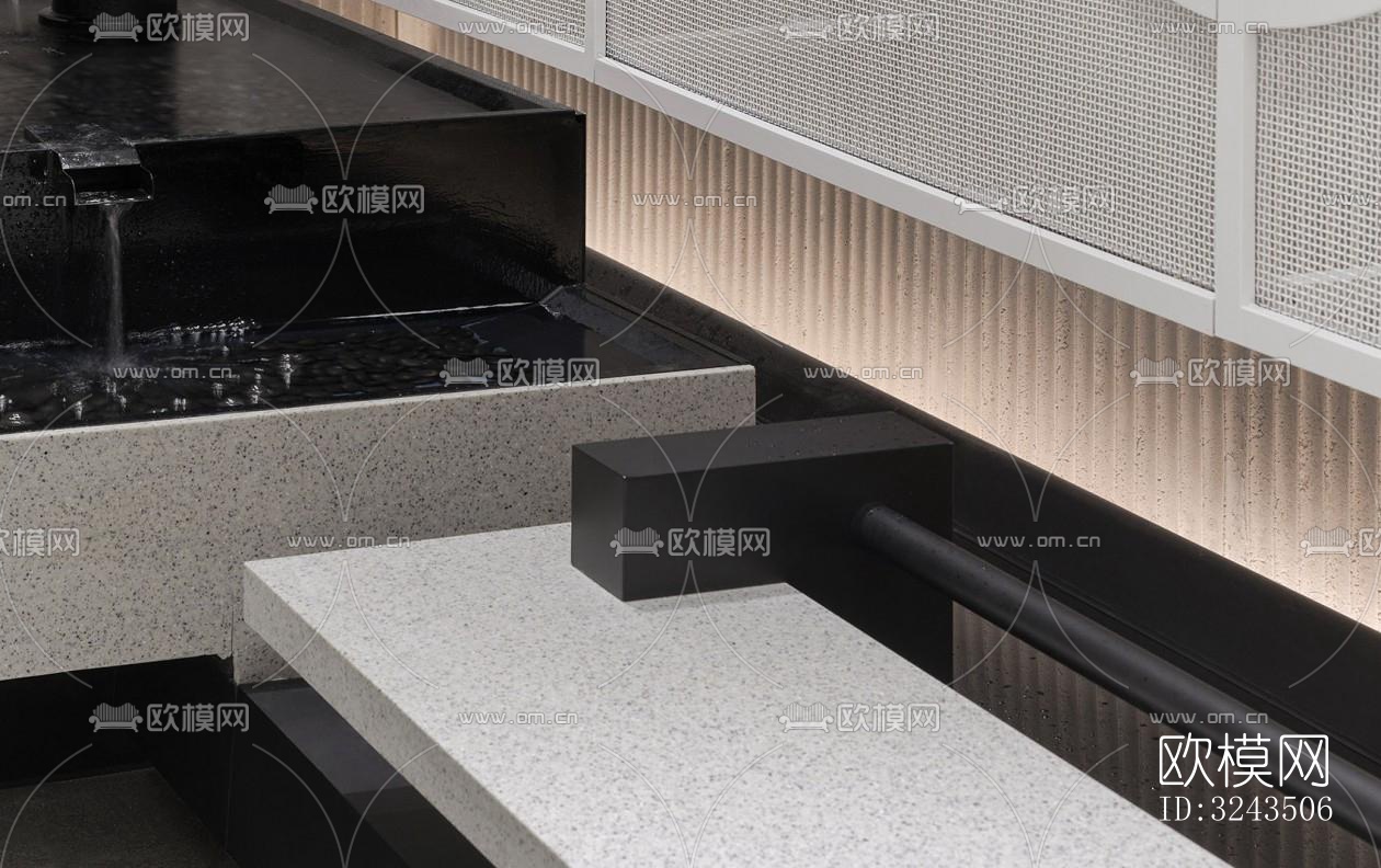 新中式蛋糕甜品效果图下载（渲染图6）