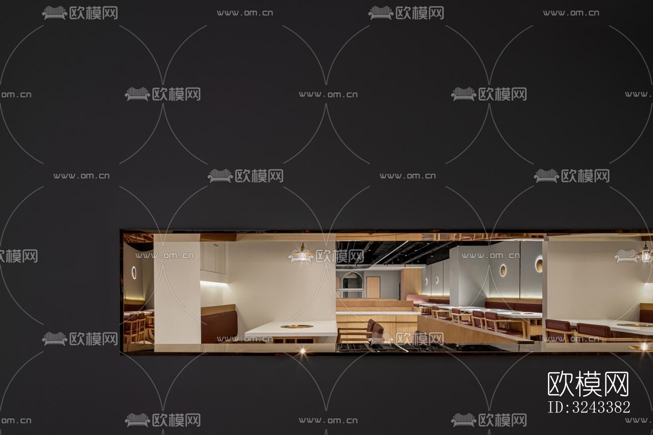 日式火锅烤肉效果图下载（渲染图6）