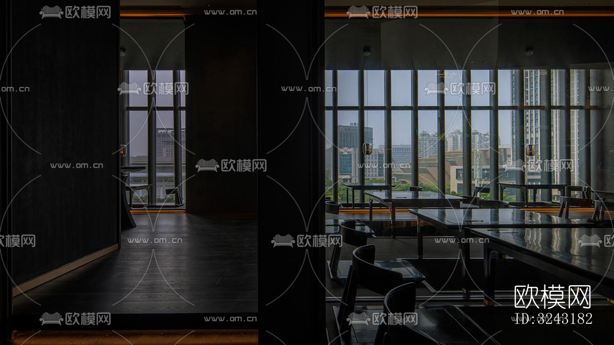 日式日韩料理效果图下载（渲染图12）