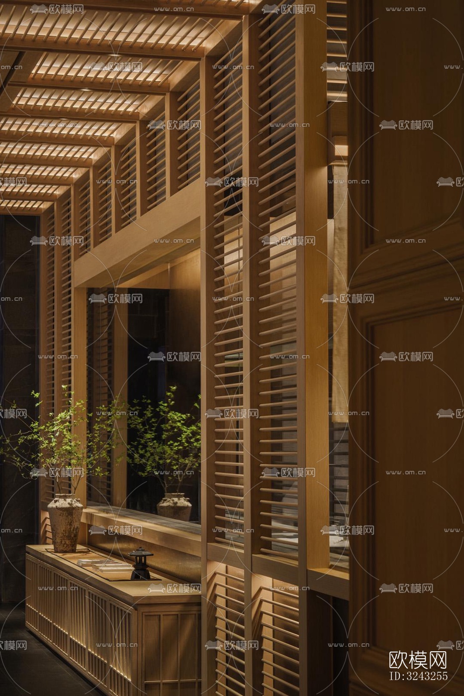 日式日韩料理效果图下载（渲染图10）