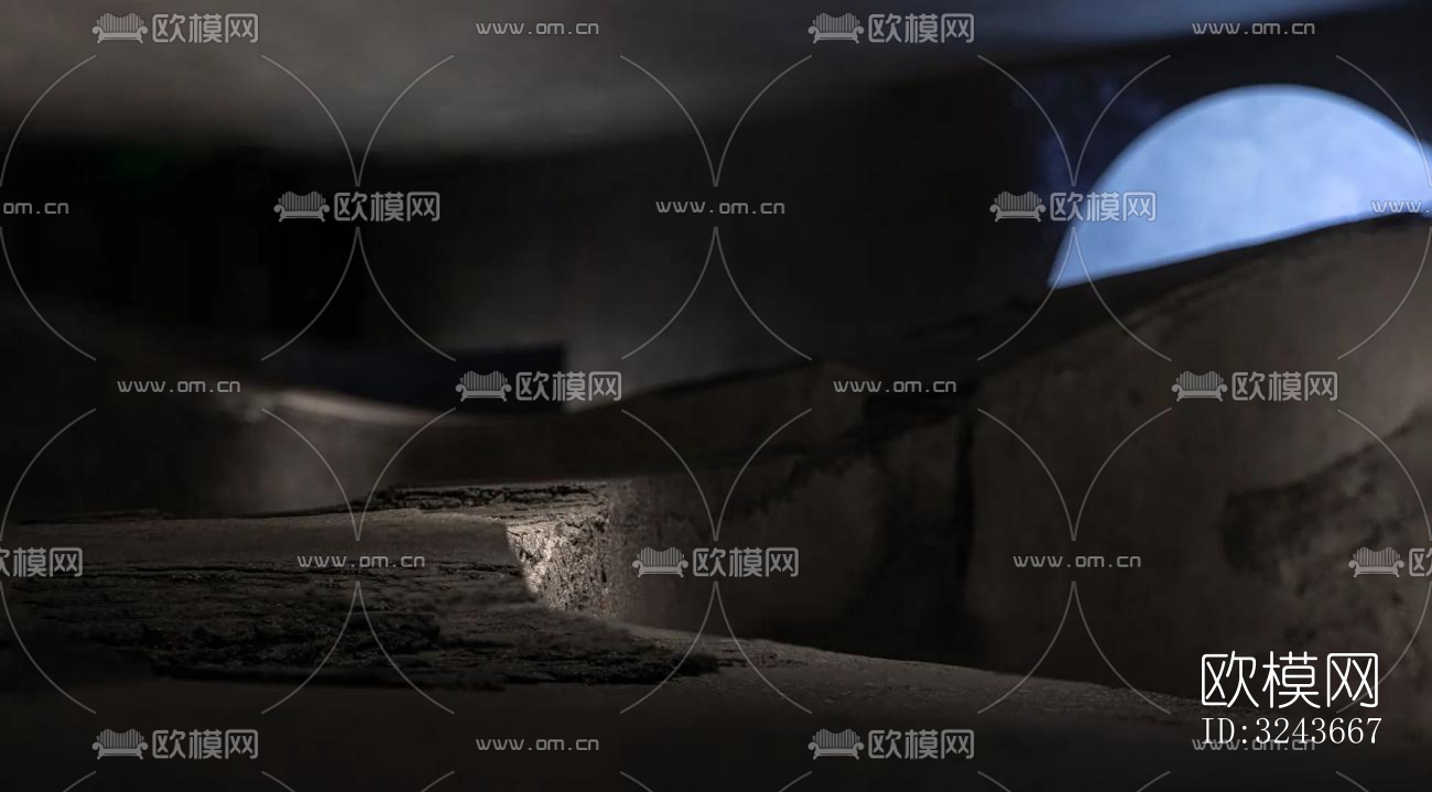 现代西餐厅效果图下载（渲染图18）