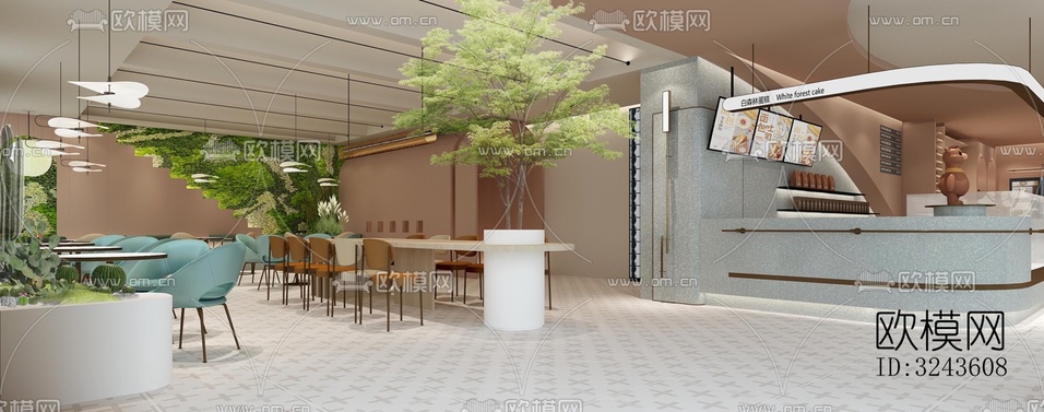 現(xiàn)代蛋糕甜品效果圖下載(渲染圖4)