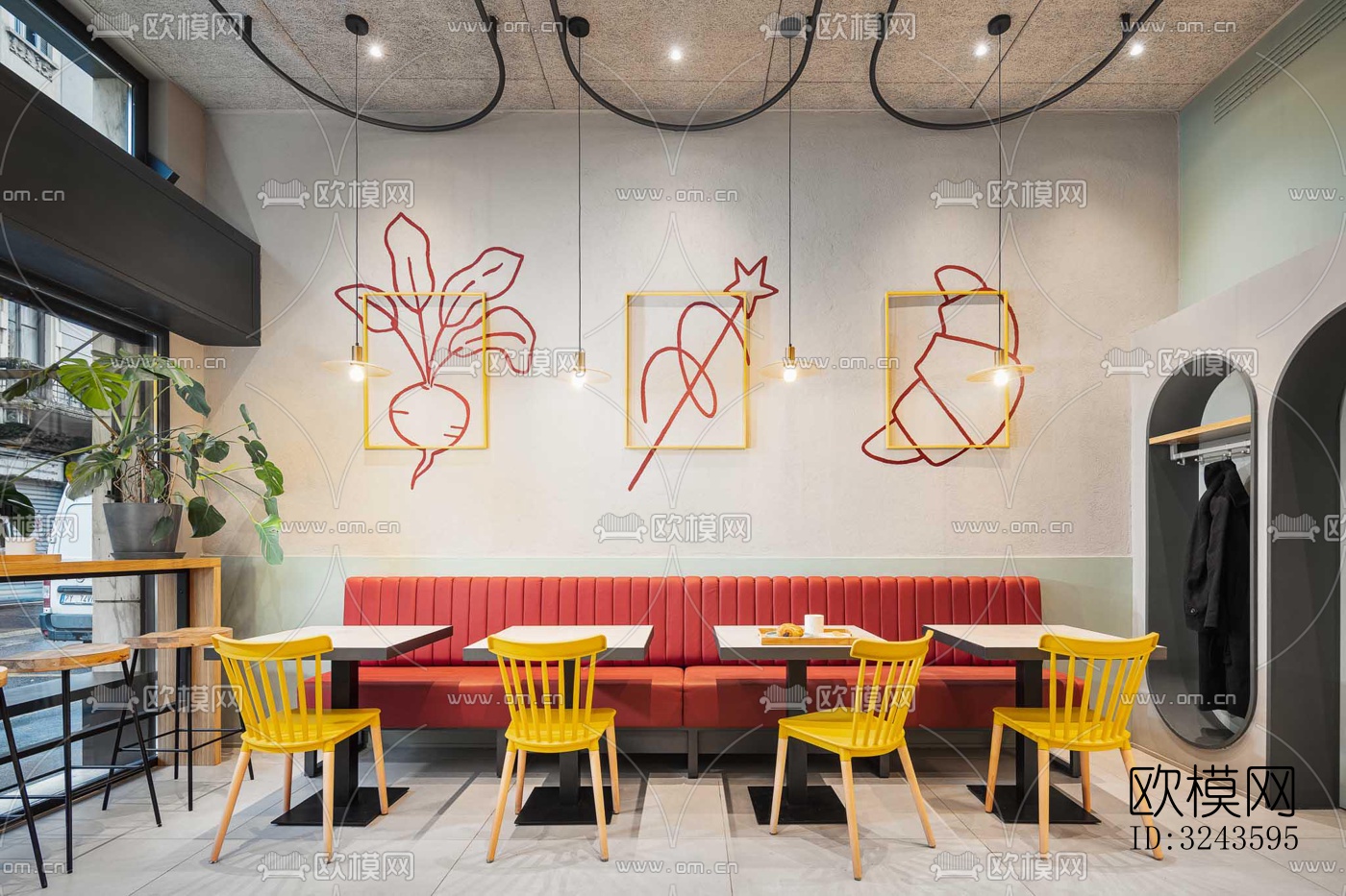 现代蛋糕甜品效果图下载（渲染图8）