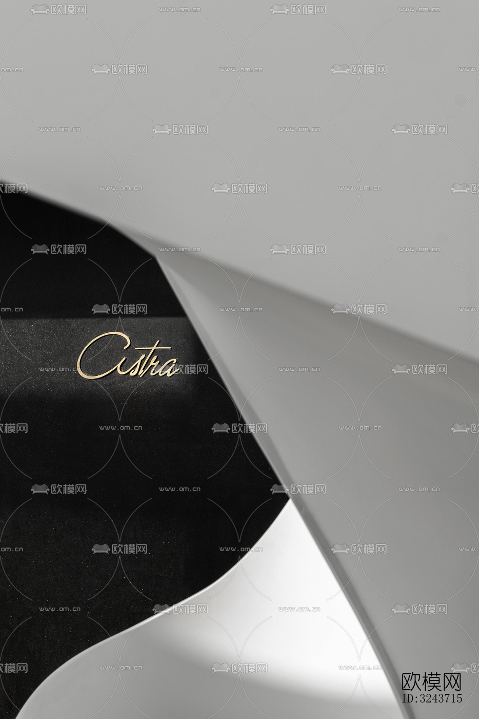 现代西餐厅效果图下载（渲染图17）