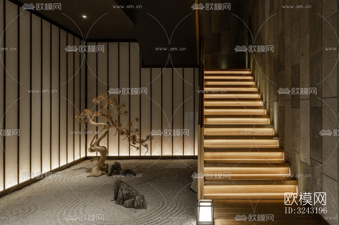 日式日韩料理效果图下载（渲染图9）