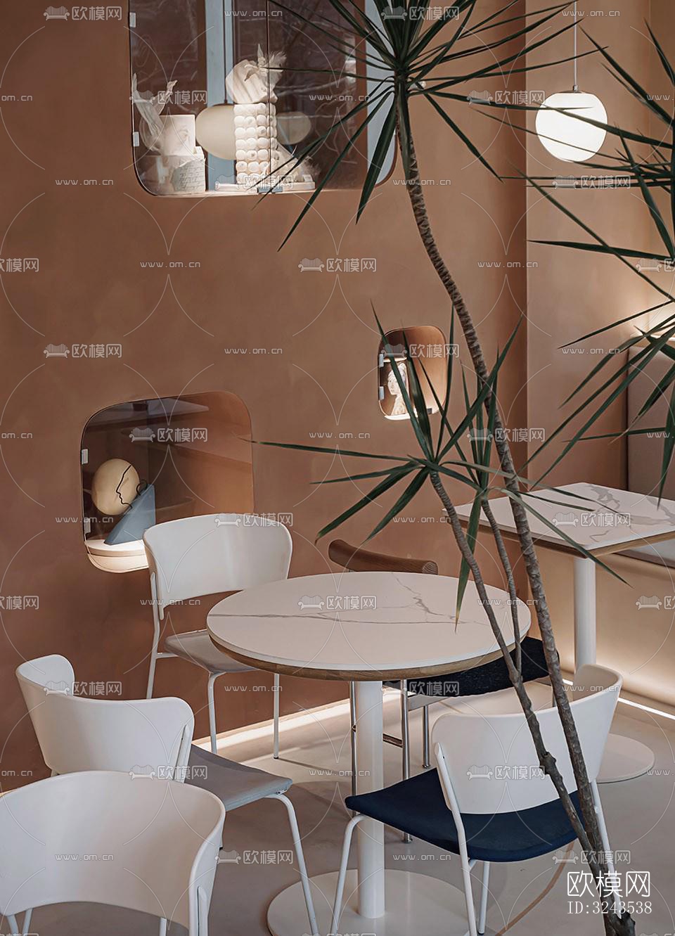 现代蛋糕甜品效果图下载（渲染图4）