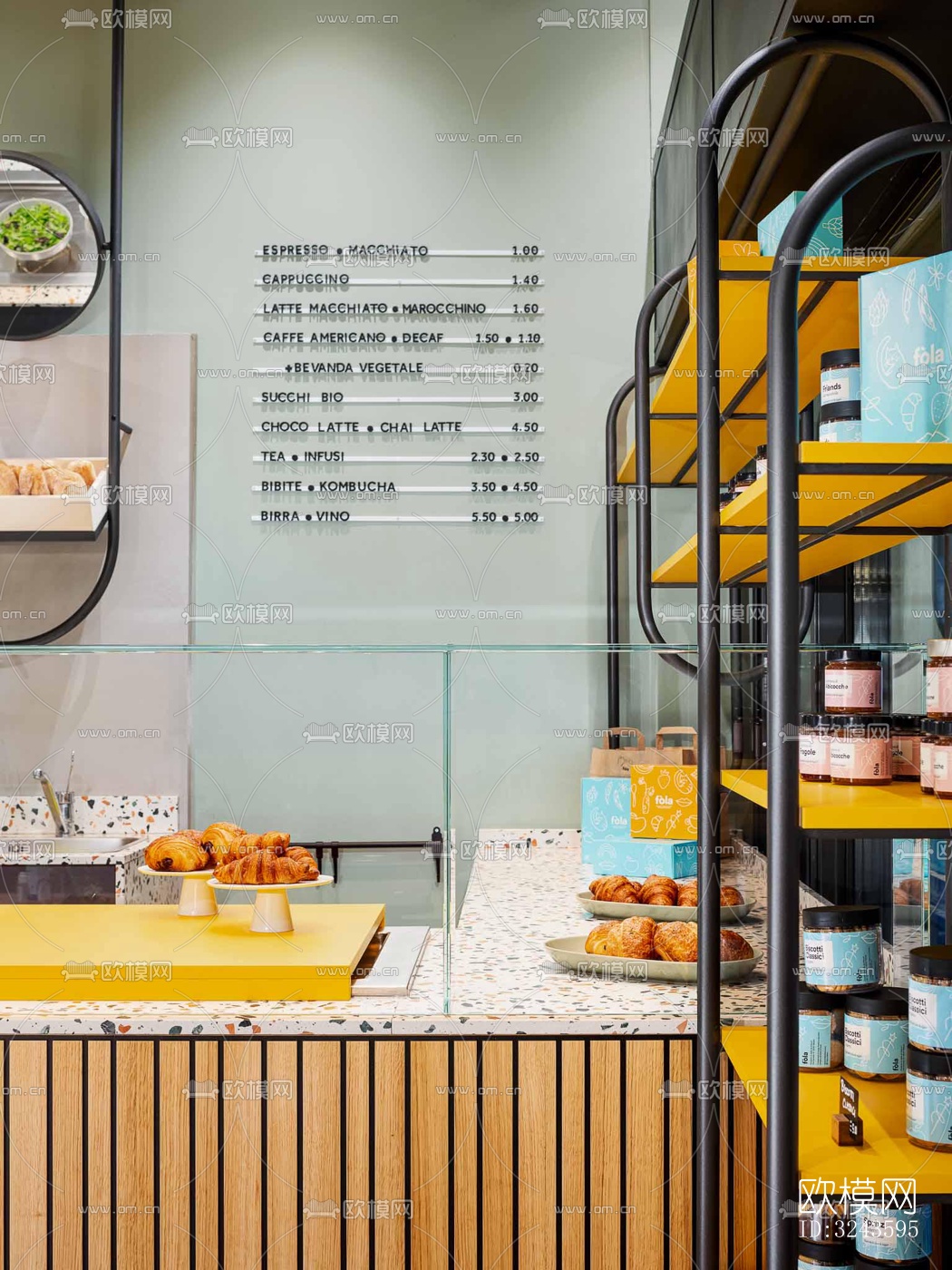 现代蛋糕甜品效果图下载（渲染图2）