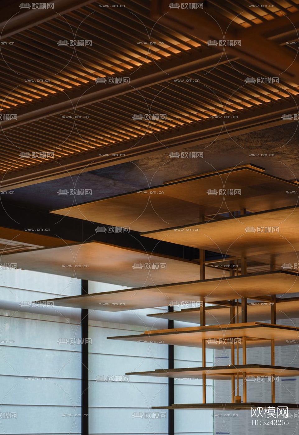 日式日韩料理效果图下载（渲染图2）